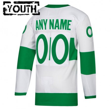 Børn NHL Toronto Maple Leafs Toronto St. Patricks Trøje Tilpasset Hvid Vintage Authentic
